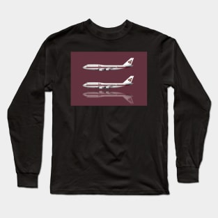 Copy of Thai Airways 747-4D7  Classic Livery Long Sleeve T-Shirt